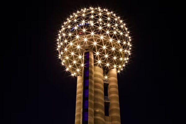 The Reunion Tower In Dallas