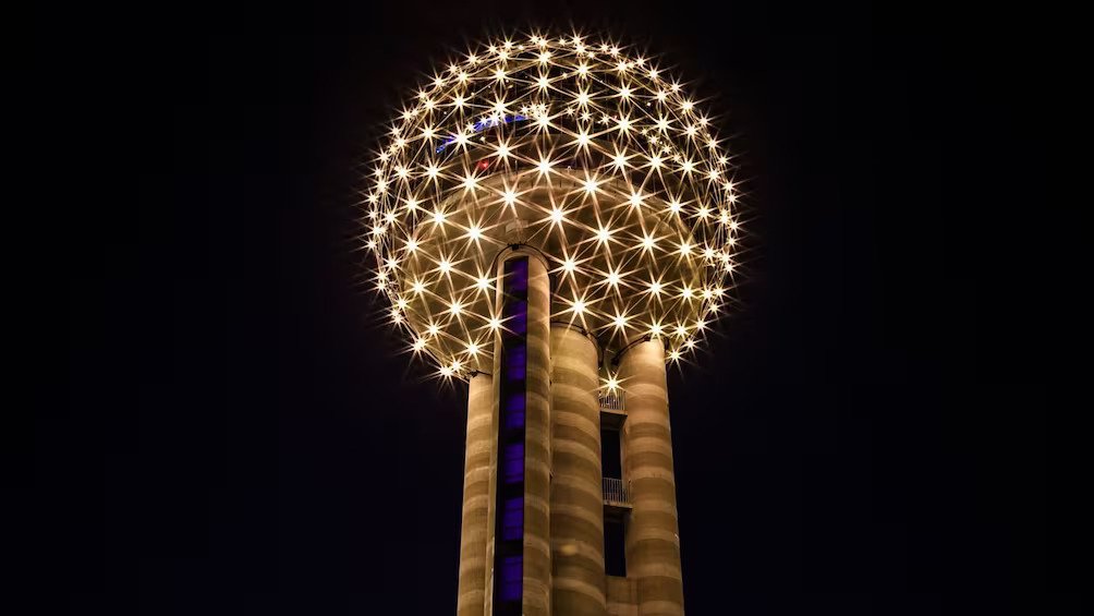 The Reunion Tower In Dallas