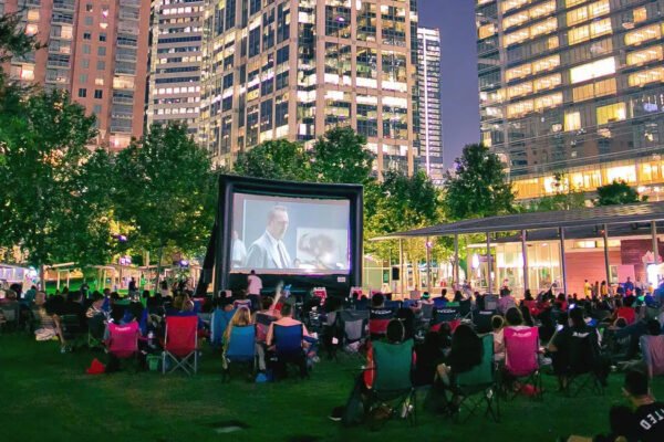 Movie Night At Discovery Green – Mothra vs. Godzilla Movie Night At Discovery Green