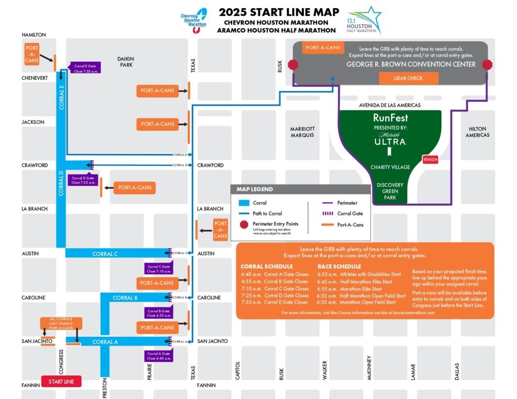 Houston Marathon 2025 Route Essa Karilynn